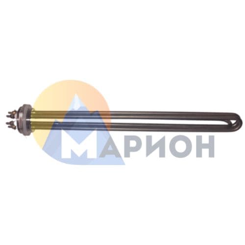Блок ТЭН-10,0кВт 220В (420мм.) G1 1/2" нерж/нерж JH