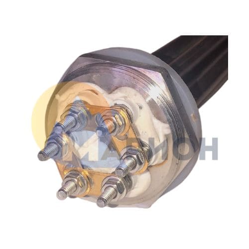 Блок ТЭН-6,0кВт, 220В (320мм.) G1 1/2" нерж/нерж JH